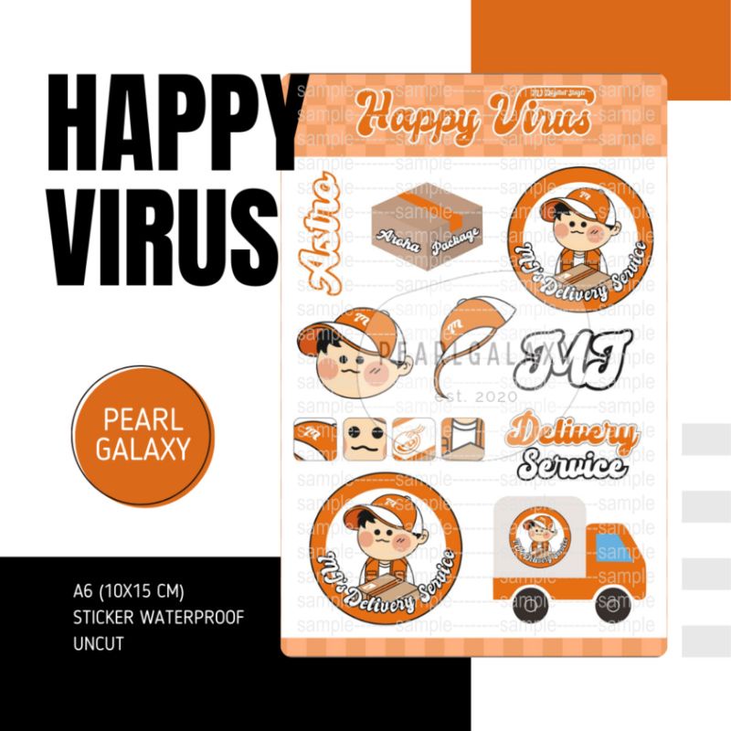 

Astro Happy Virus MJ Solo Single Sticker Pack (Minimal pembelian 2 pack)
