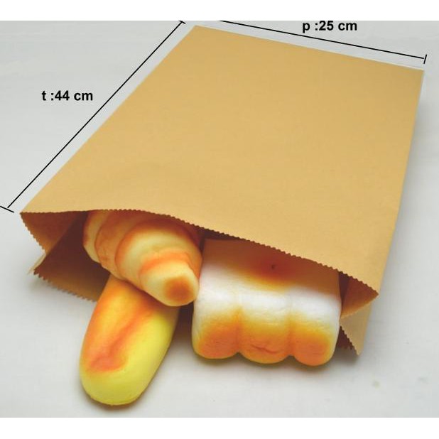 

Kantong Kertas - Paper Bag - Light Brown Souvenir Baju / Kado