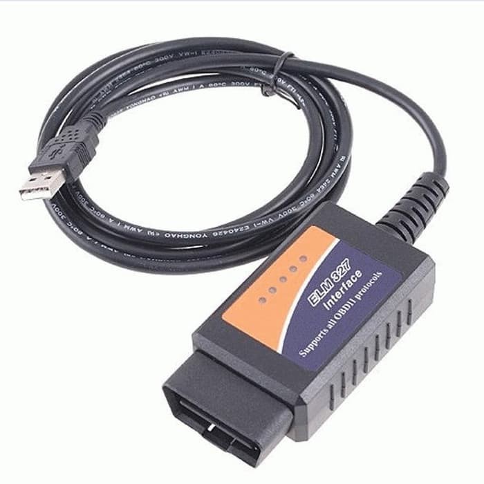 ELM327 OBD2 USB Scanner Car Diagnostic Scanner Mobil USB OBDII