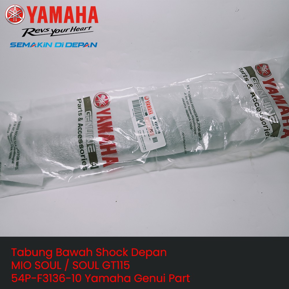 Tabung Bawah Shockbreaker Kanan Depan Yamaha Mio SOUL-Soul GT 115 Original