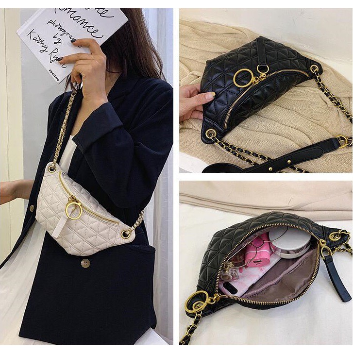 TFT AX9923 92613 AX613 E008 B1653 DTF1058 SY5671 R6064 T02 (1KG MUAT 4) Tas Selempang Waistbag Wanita Import Tas pinggang