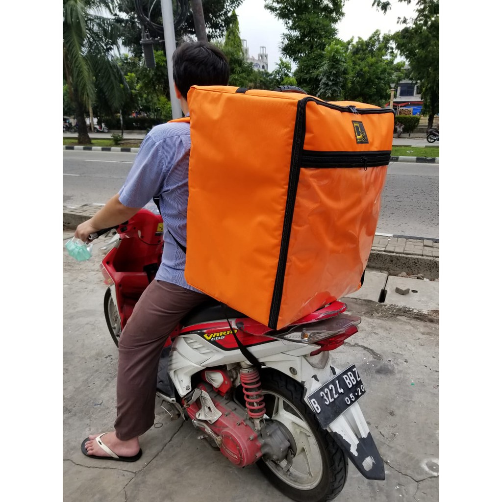 NEW BIG BAGG  Tas Ransel delivery tas ojol tas kurir orange