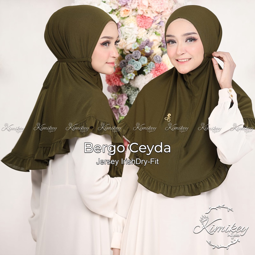 Jilbab Instan Rempel Non Pad Ceyda By Kimikey