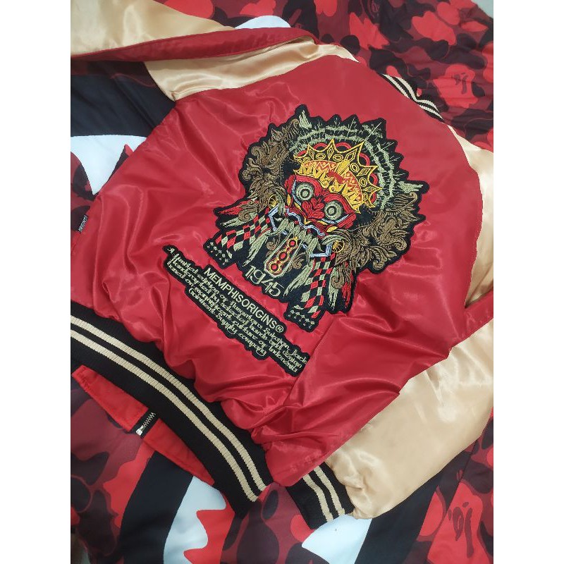 Memphisorigins Sukajan Jaket - SANUR Size S