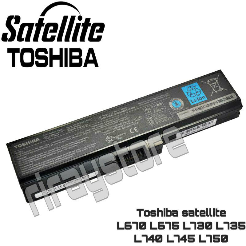 Baterai Laptop Toshiba Satellite C800 C840 C840D C845 C850 C850D C855 C855D M840 M805 M800 P800 S800 PA3817