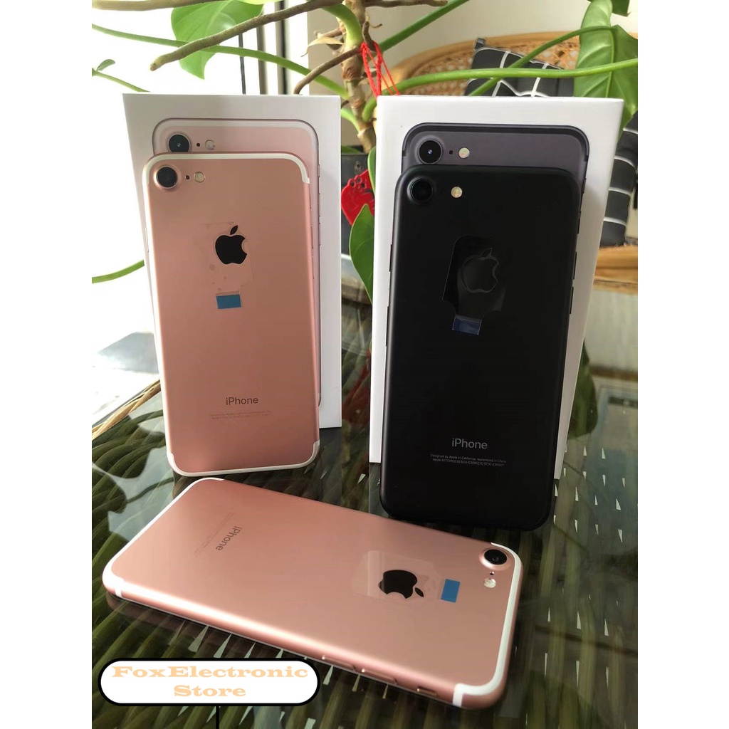 iPhone 7 32GB   Fullset  All Sim Silent Original Second Mulus100% 3utools All Green (Garansi 1 Tahun)-4
