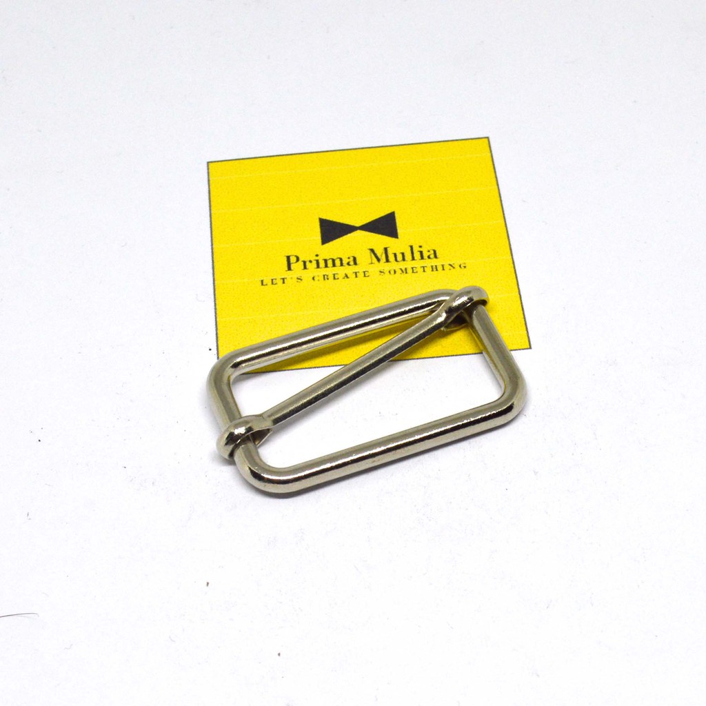 1 PCS RING JALAN/RING GESER TAS UKURAN 3.8 CM TEBAL 4 MM NIKEL BEST QUALITY