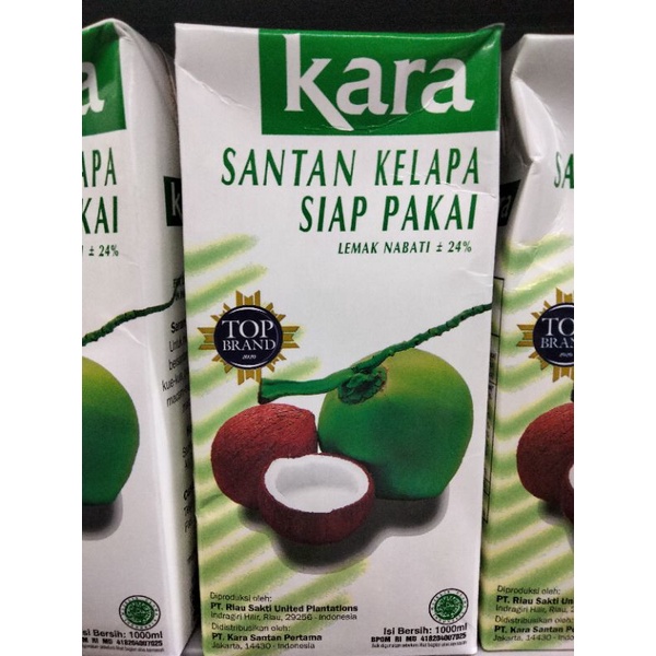 

santan kara 1liter