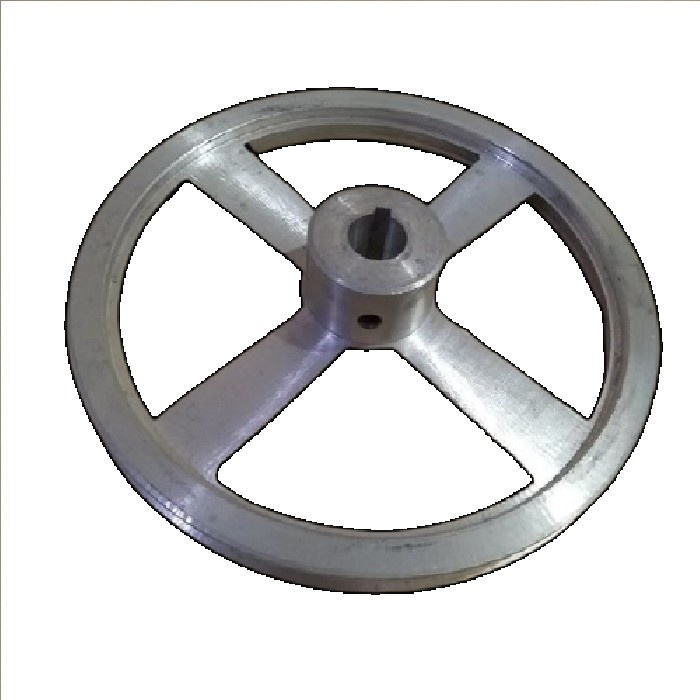 Pulley / Pully / Puli / Poli / Poly / Polly Jalur B1 Diameter 8” Inch As 28 mm 28mm Aluminium