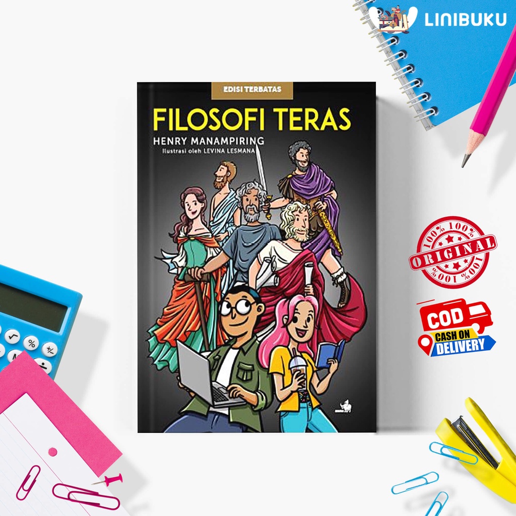 Ready Buku Filosofi Teras EDISI TERBATAS Filsafat Yunani-Romawi Kuno Untuk Mental Tangguh Masa Kini-1