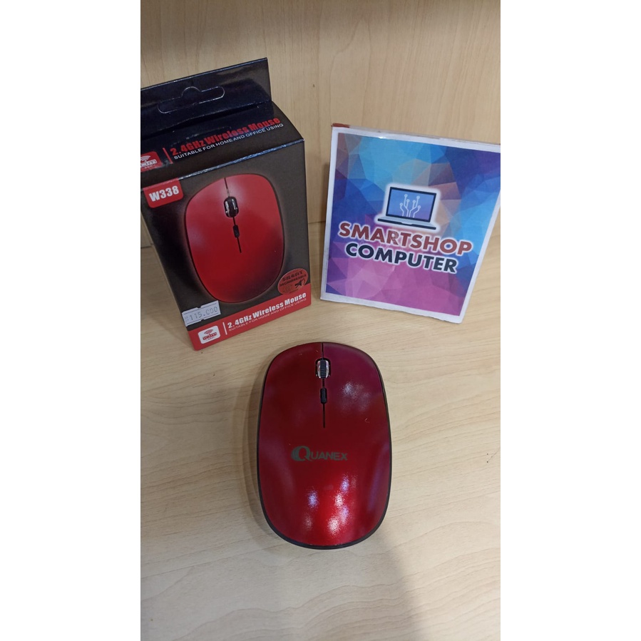 QUANEX W338 4D RECHARGEABLE SILENT WIRELESS MOUSE bisa dicas