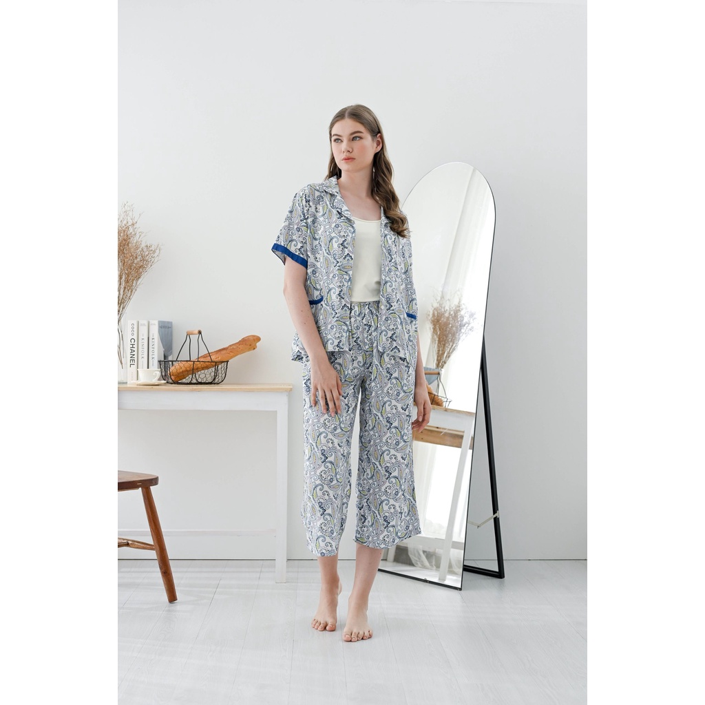 Cub And Mice - Rayon PAISLEE - Piyama Wanita Baju Tidur