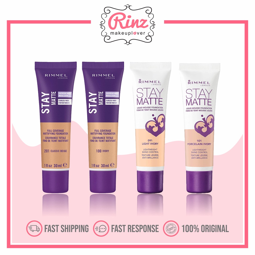 RIMMEL Stay Matte Liquid Mousse Foundation