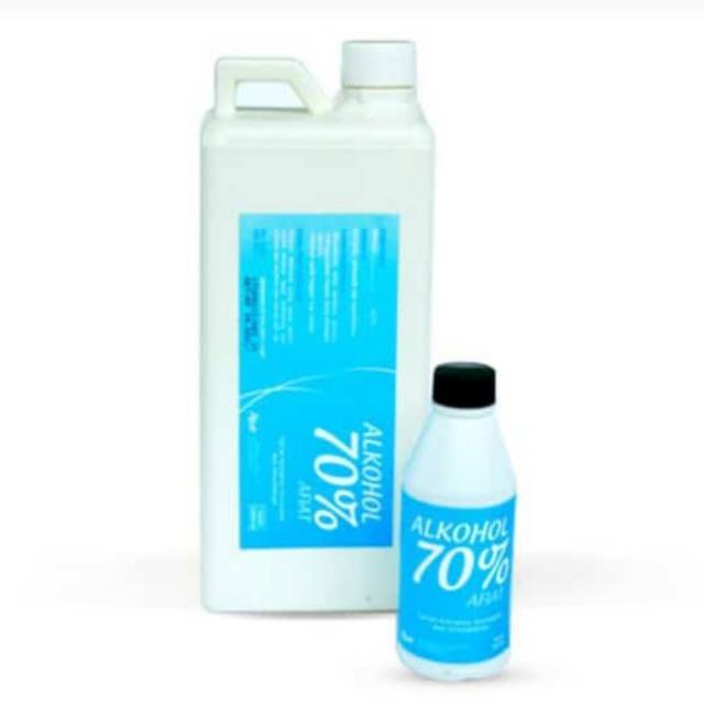 Alkohol 1liter  70% Asli