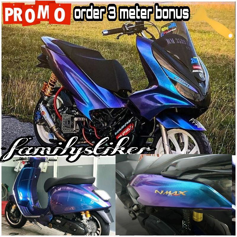 Sticker Bunglon Skotlet Sticker Chameleon Sekotlet Motor Bunglon