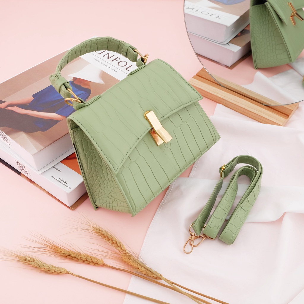 Slingbag Croco Zeva - Tas Selempang Wanita