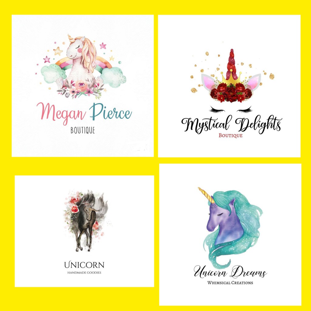 jasa bikin desain logo toko olshop unik elegant