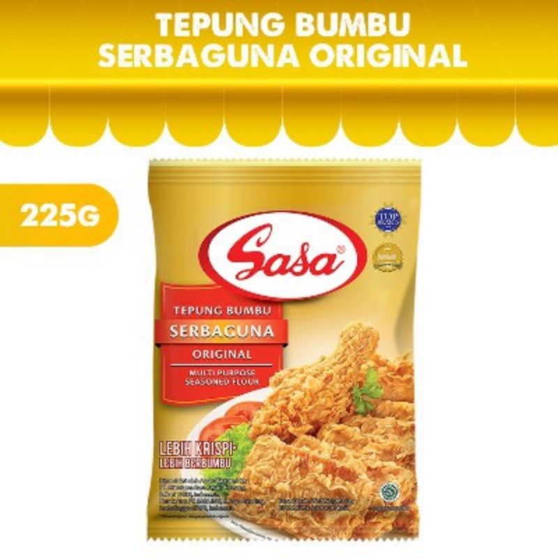 

SASA TEPUNG BUMBU SERBAGUNA ORIGINAL / HOT SPICY 225 GRAM