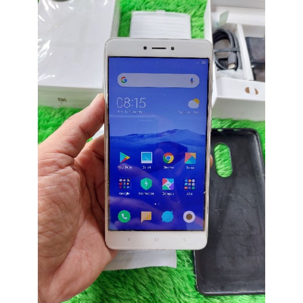 HANDPHONE HP SECOND BEKAS. REDMI NOTE 4 SNAP 4/64 FULLORI TAM