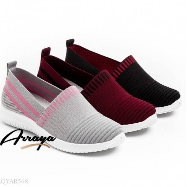 Sepatu Arraya Flyknit Flat.