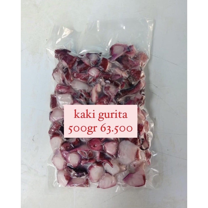 

kaki gurita frozen 500gr untuk takoyaki seafood
