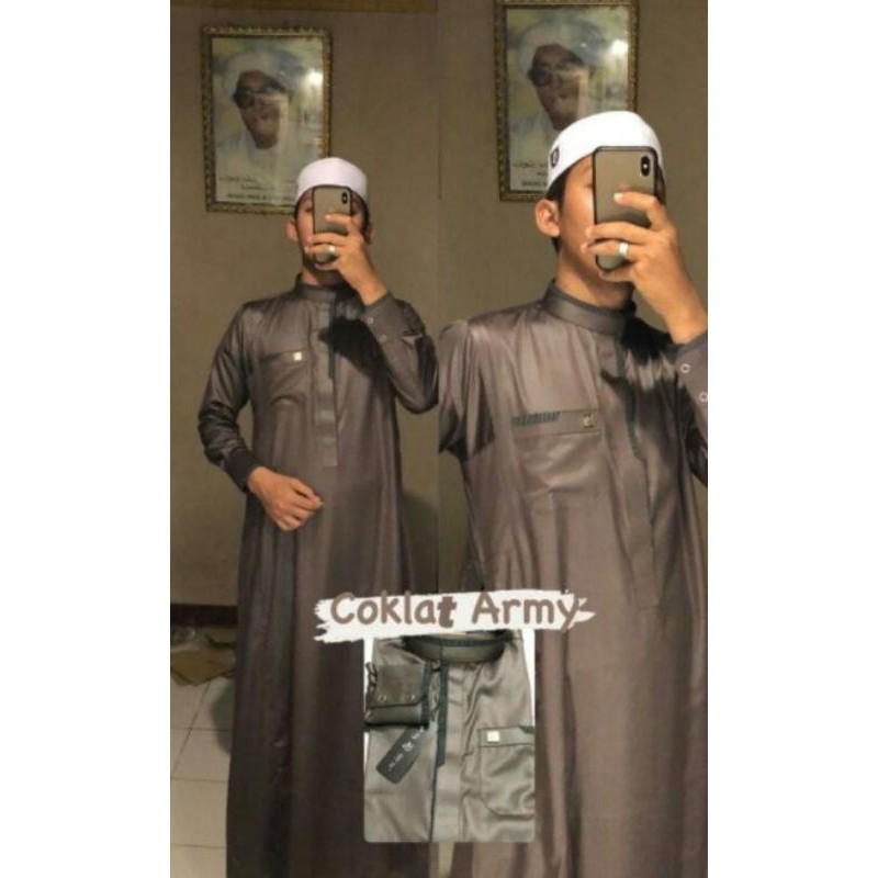 Gamis Abi Zidna terbaru khusu putih