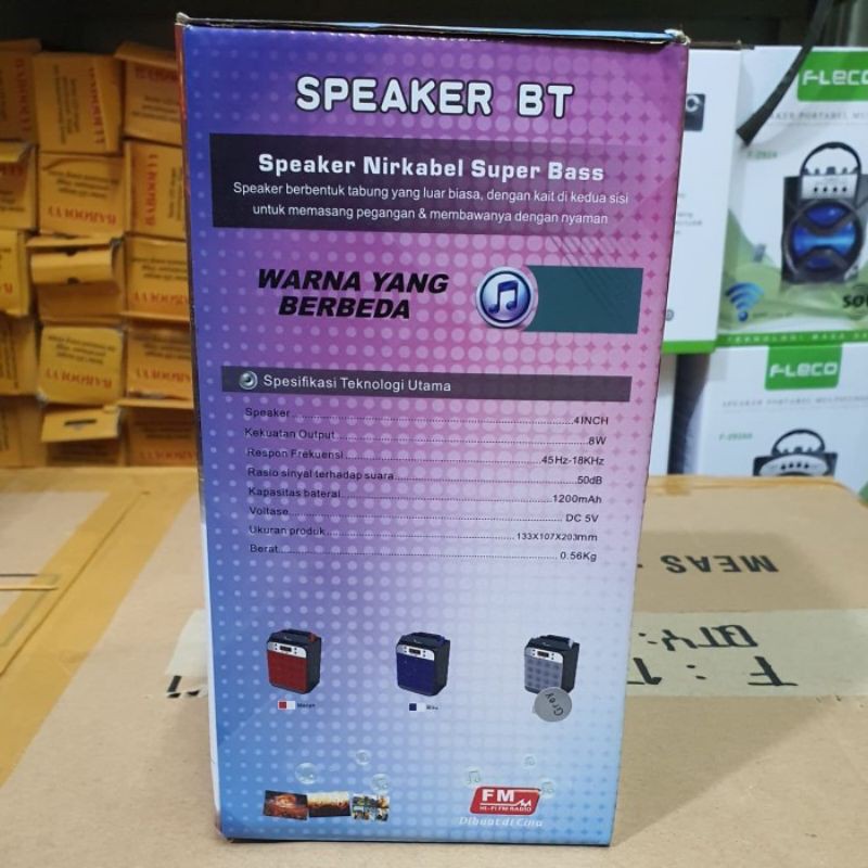 Speaker suara bass mantap Speaker Bluetooth Jinlong JL 711