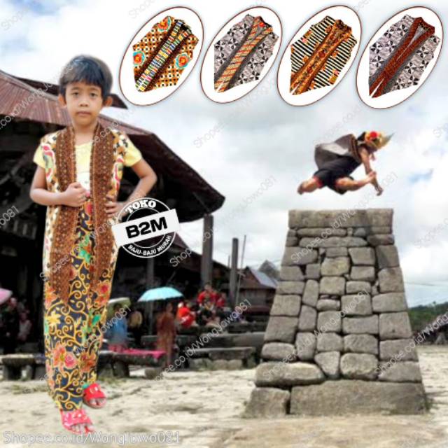 Rompi anak Motif Batik