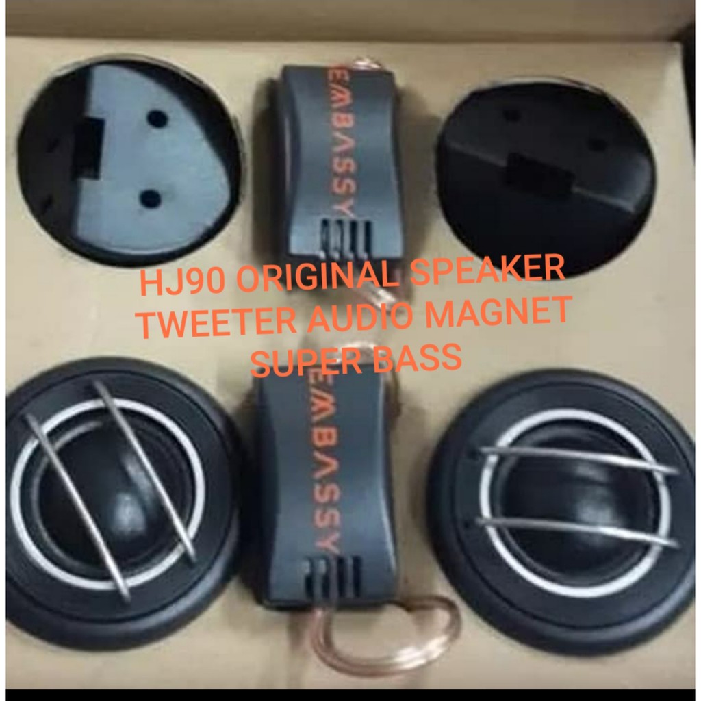 G04 ORIGINAL Embassy speaker magnet tweeter super DOME twiter spk mini audio mobil car NEODYMIUM audio sound musik suround besi coil booster CROSSOVER kualitas crosover surround treble tambahan suara G04   Bisa dipakai segala audio  sepasang satu set  pro