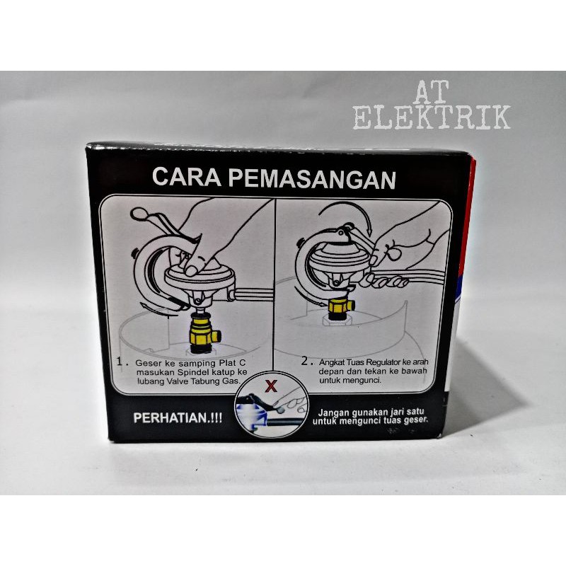 Regulator Tekanan Rendah Star Cam Meter SC 23. M / SC - T12RM