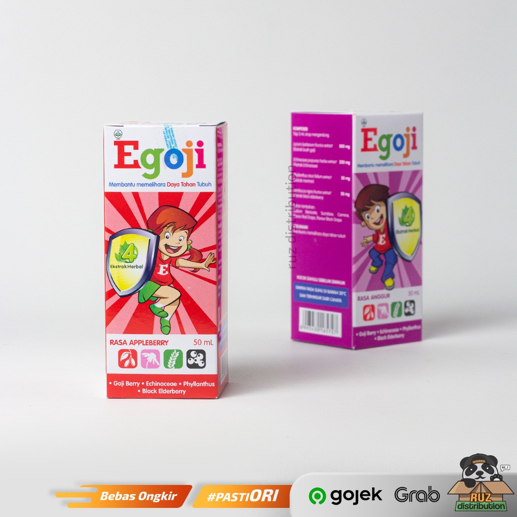 Egoji Sirup Vitamin Anak - Vitamin Daya Tahan Tubuh Anak