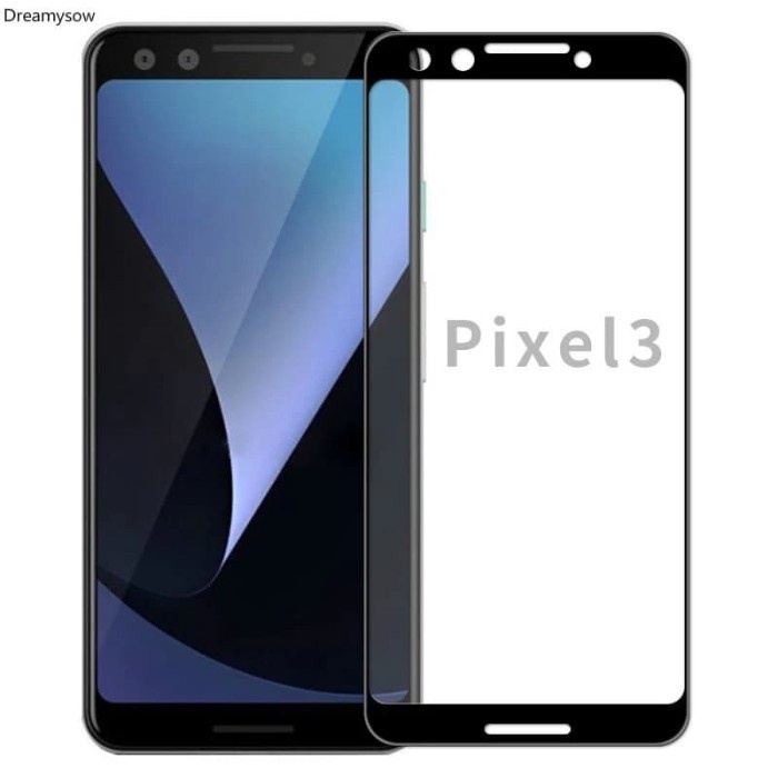 Tempered Glass Google Pixel 3 Warna Full Screen Cover Google Pixle 3