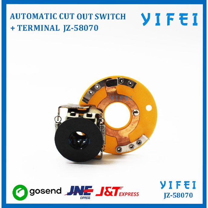 AUTOMATIC CUT OUT SWITCH + TERMINAL SCREW M-201/M-202 YIFEI-58070