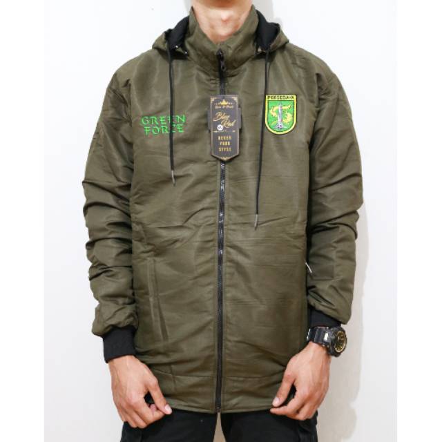 Jaket Persebaya Green Force BB XL Premium