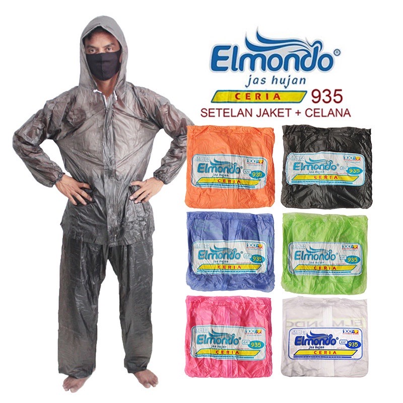 ￼Elmondo Jas Hujan 935 JAKET CELANA Elmondo Ceria 935 Jas Hujan Elmondo Bahan Karet Murah Jas Hujan 935 Elmondo 935 Jas Hujan Elmondo