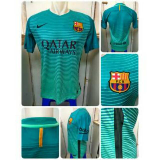 READY JERSEY BARCELONA BARCA THIRD 3RD 2016/2017