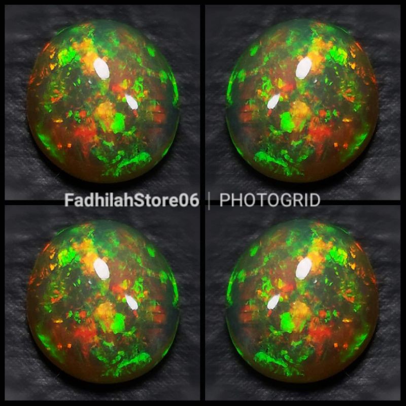 [COD] NATURAL KALIMAYA BLACK OPAL TOP JARONG AFRIKA LOSTONE