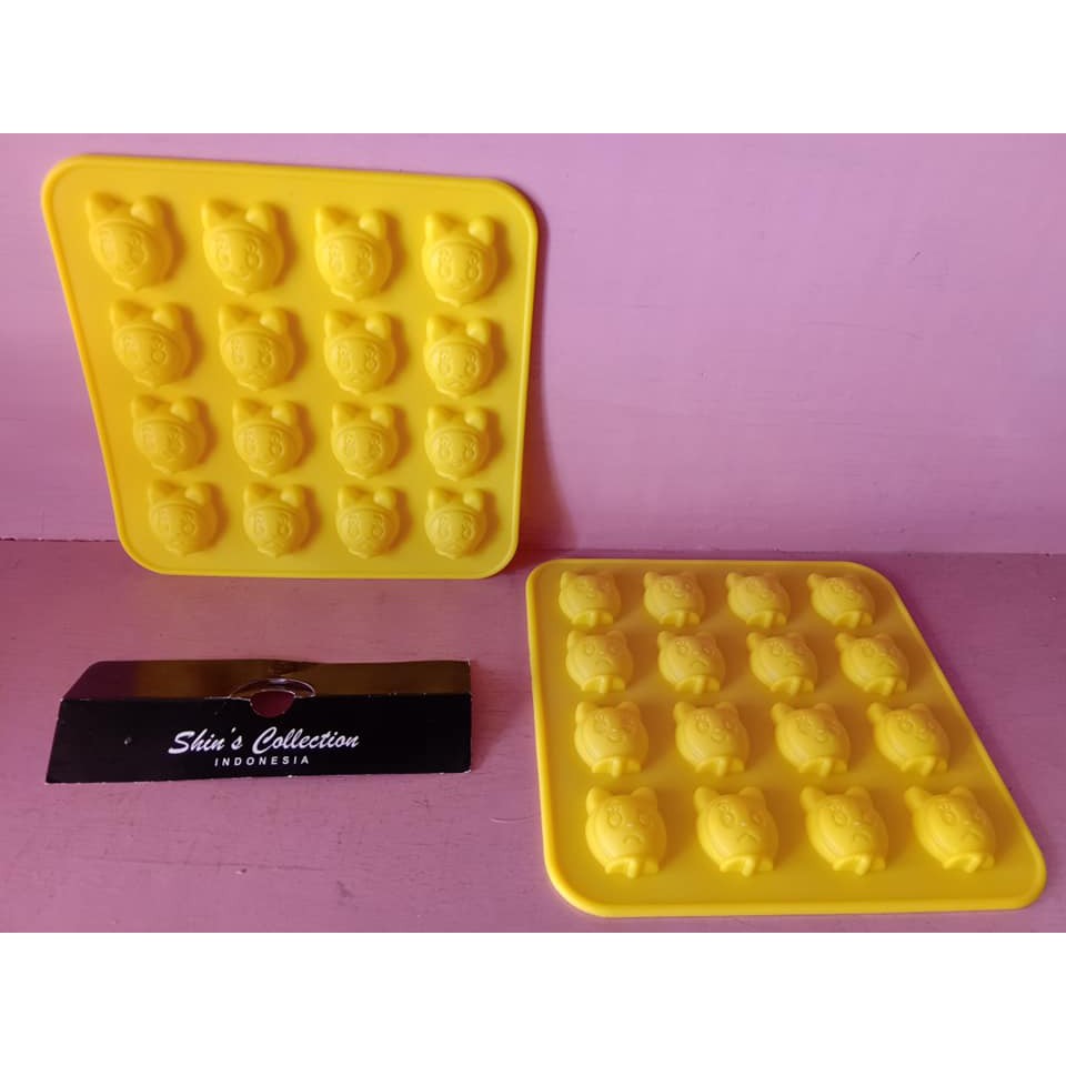 cetakan kue/es/coklat/jelly/puding karakter doremi doraemon