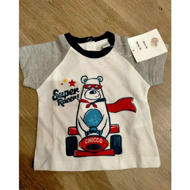 Chicco Baby / Baju Chicco / Kaos Chicco Super Racer / Baju Bayi Chicco / Baju Bayi Cowo
