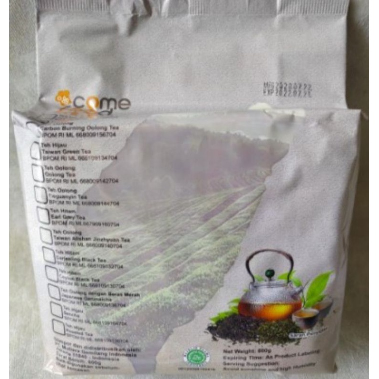 

Come Food black tea /teh hitam kering Taiwan -Assam Black Tea