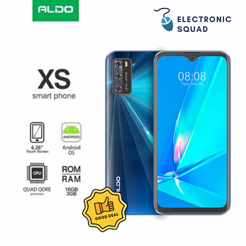 Smartphone HP ALDO XS - 4G LTE RAM 3 ROM 16