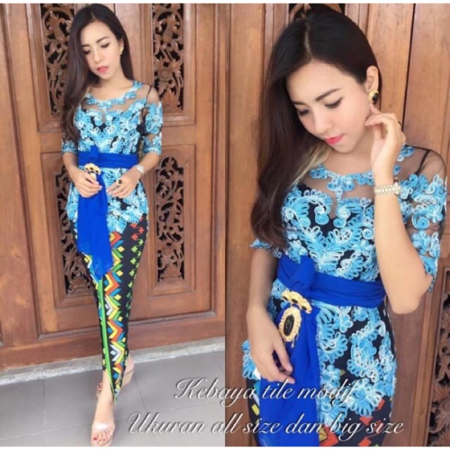 SALE !! Set kebaya jadi modif stik