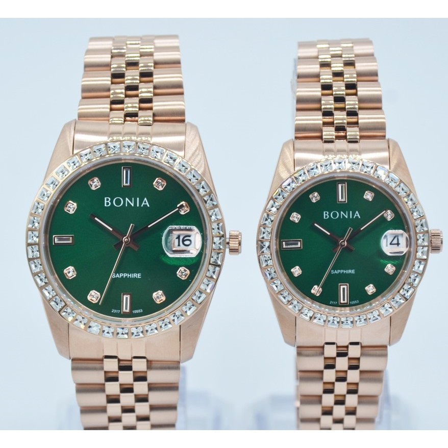 Jam tangan Bonia BNB10553-1597S Couple Original