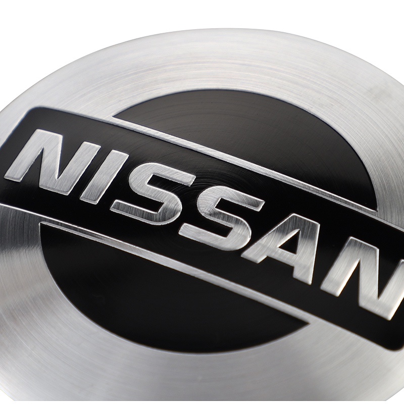 4pcs Stiker Emblem Cover Hub Tengah Roda 56mm Untuk Nissan Qashqai X-Trail Juke Gt-R Patrol Pathfinder 370z