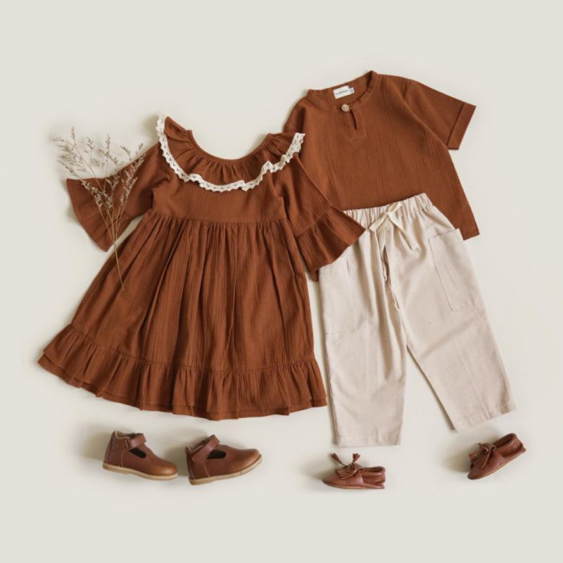 JACK N ROSE ANAKIBOO / DRESS ANAK PEREMPUAN / TUNIK ANAK PEREMPUAN / ATASAN ANAK PEREMPUAN / SETELAN