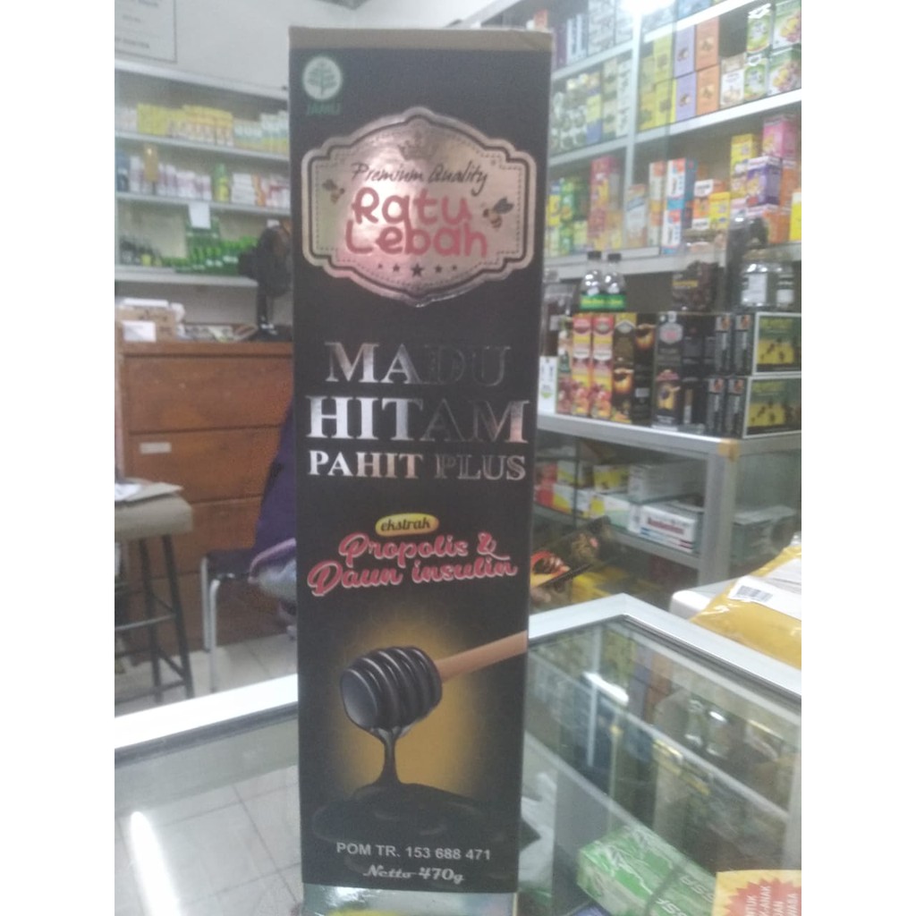 

MADU HITAM PAHIT PLUS RATU LEBAH 470GR