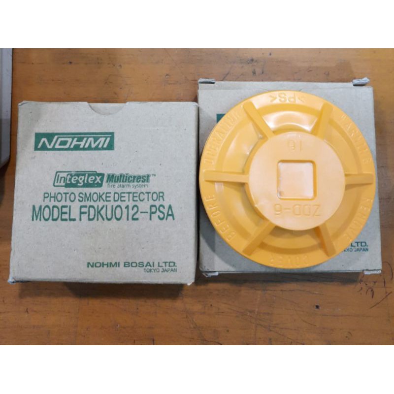 smoke detector nohmi fdku012-psa