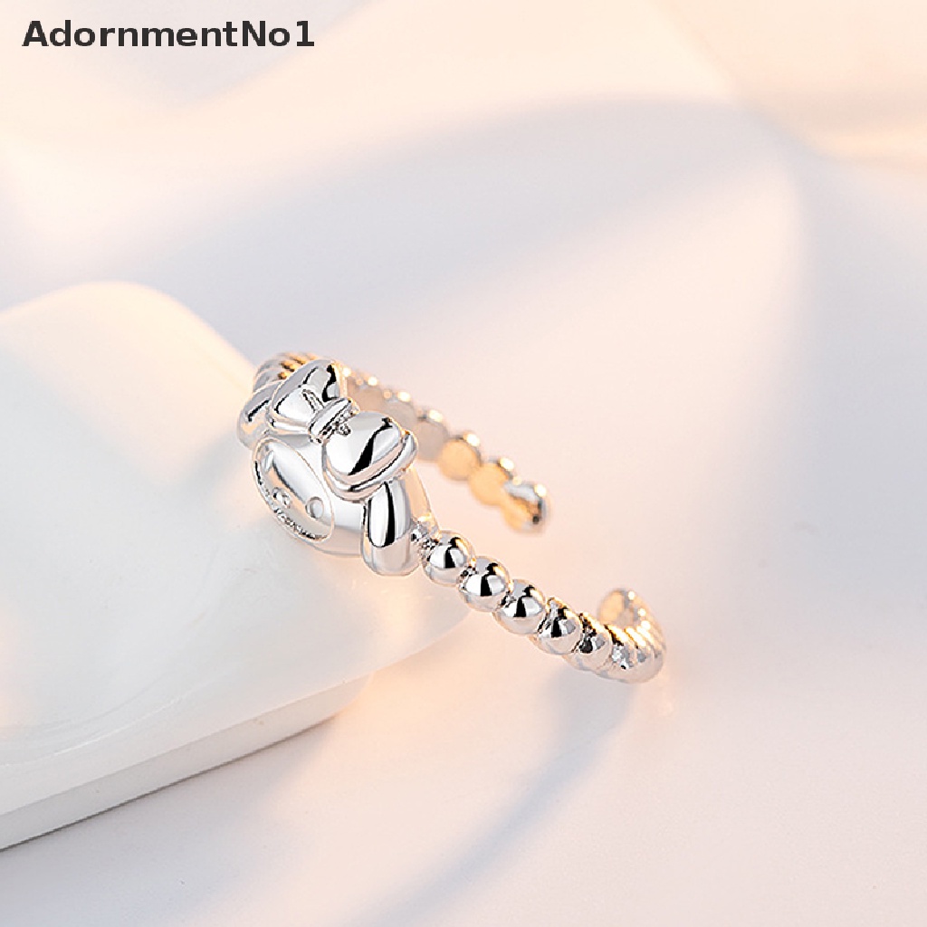 (AdornmentNo1) Cincin Model Terbuka Desain Sanriod Kuromi My Melody Untuk Wanita