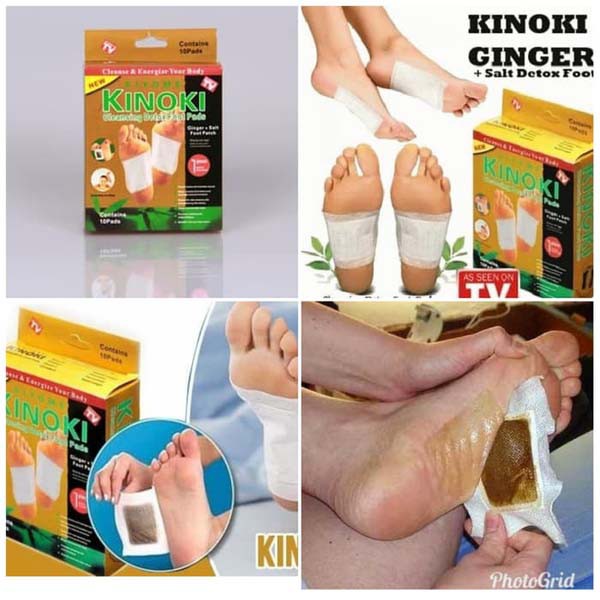 Kinoki gold koyo kaki detox original 10 pad 1 box