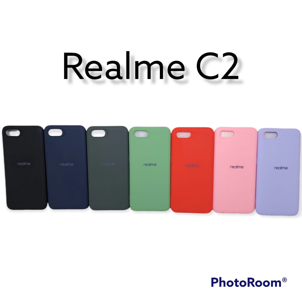 SoftCase Warna Warni Realme C2 C3 C11 C12 C15 5 5i with 3D Camera Casing Candy Macaron Pelindung Kamera